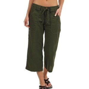 Patagonia Capri Pants Hemp/Organic Cotton Green 6